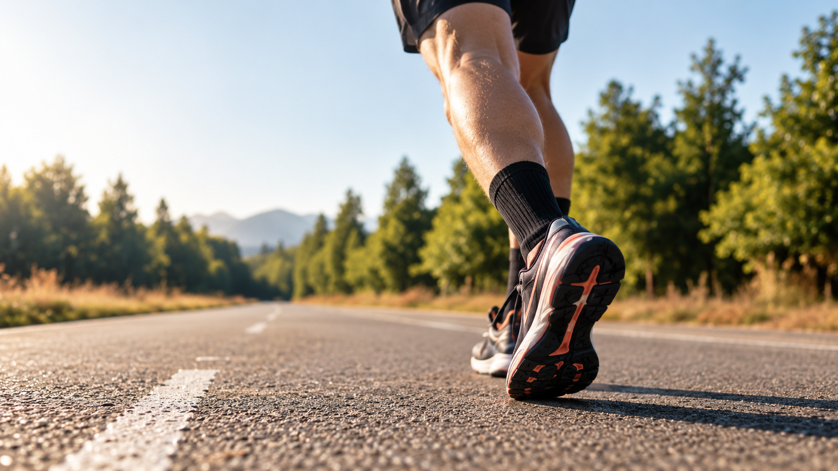 Runner durante una sessione di corsa