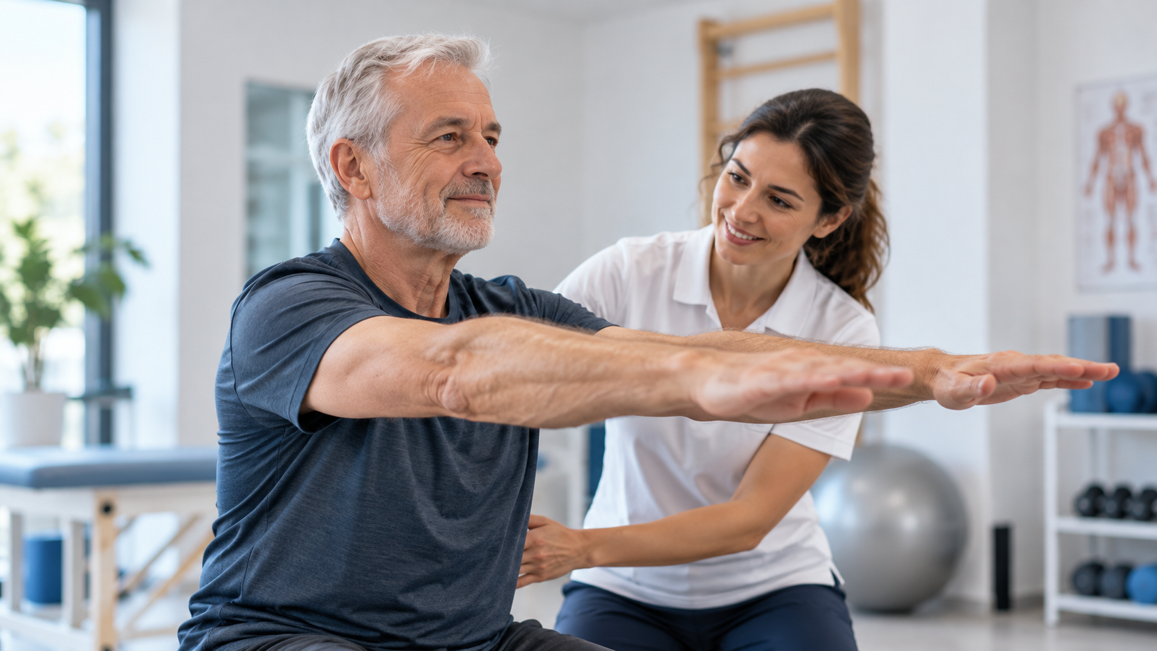 Esercizio terapeutico per persone over 60